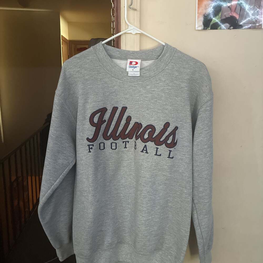 Vintage 90s University of Illinois Fighting Illini Champion Reverse Weave Crewne
